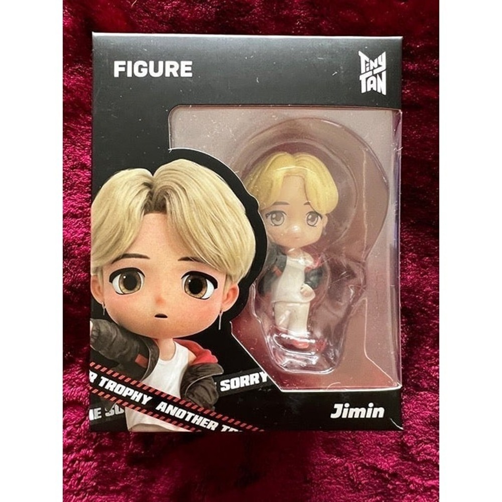NEW!  BTS Tiny Tan Official Jimin Mic Drop Figure